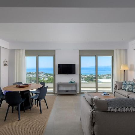 Villa Dione In Pefkos, Lindos Area Luaran gambar